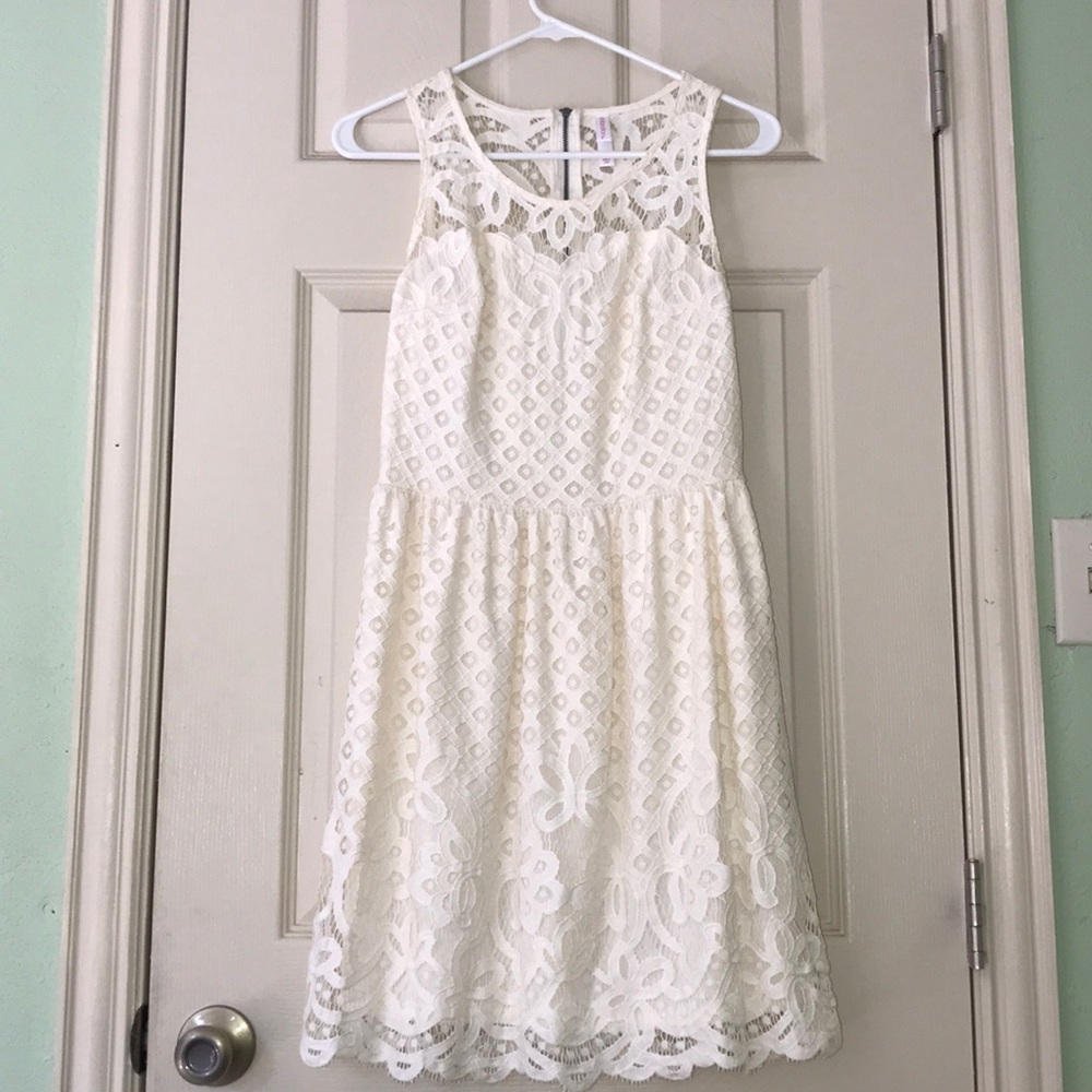 Off White Dress